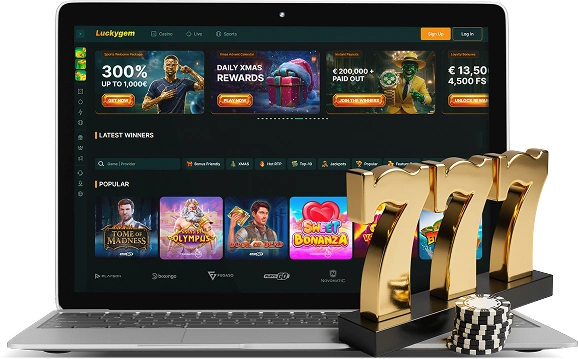 Luckygem Casino Global Desktop